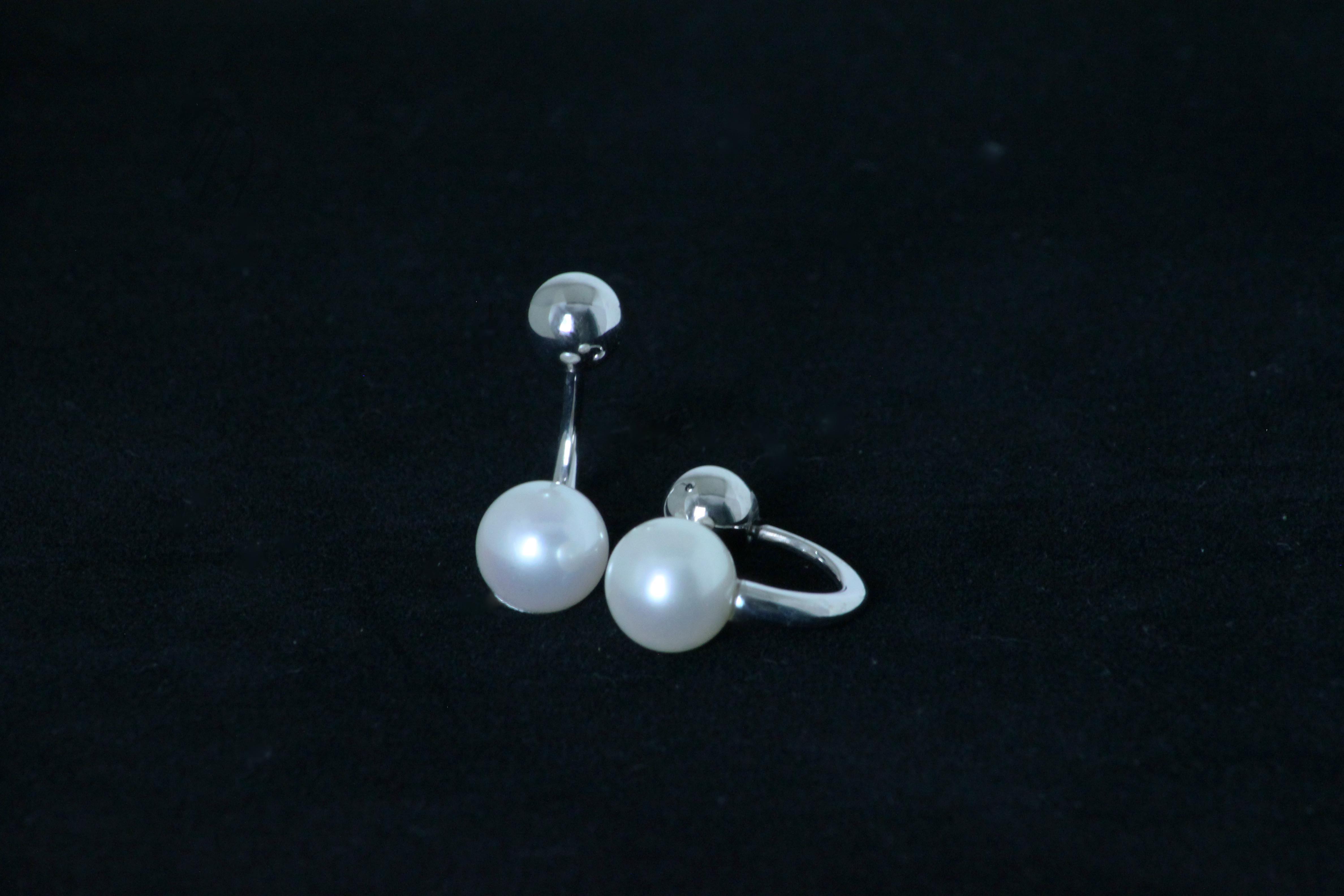 Silver earrings Bubble collection - available in more variant
