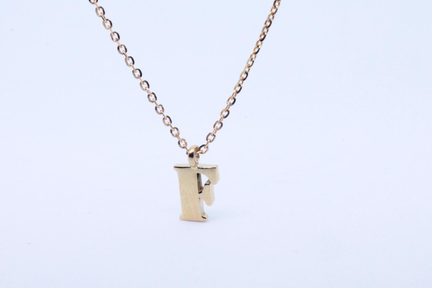 Rose gold pendant Name Collection